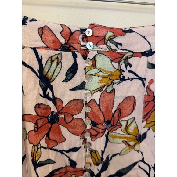 Free People Smooth Sailing Floral Maxi Skirt size 0/ XS - Picture 2 of 6